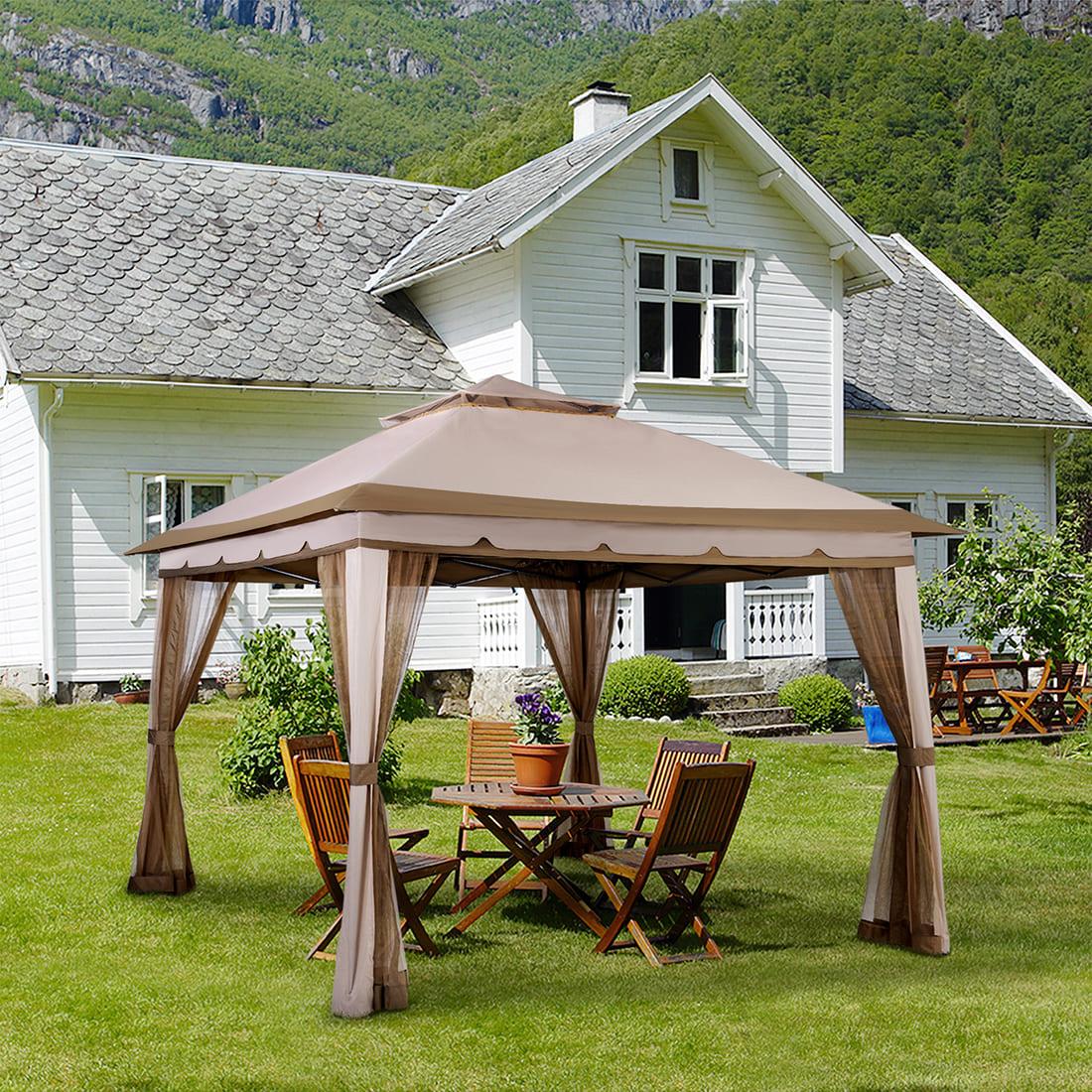 Pamapic Pop-Up Gazebo with Mosquito Net