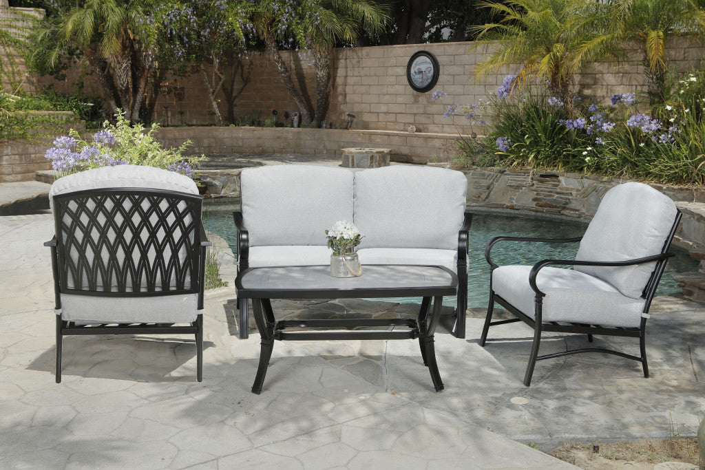 Homeroots Sarasota 4pc Deep Seating