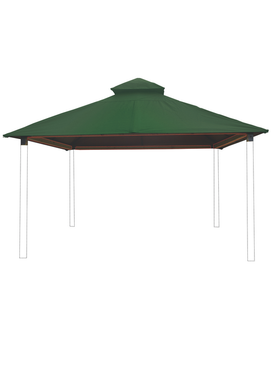 Acacia Modern Green Gazebo