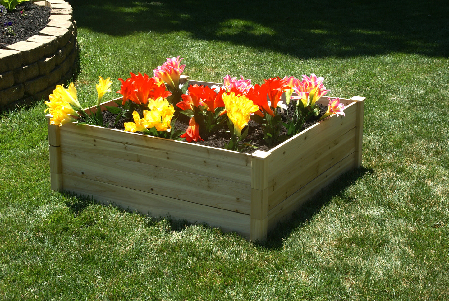 EDEN Quick Assembly Raised Garden Bed (4FT x 4FT x 17.5IN)