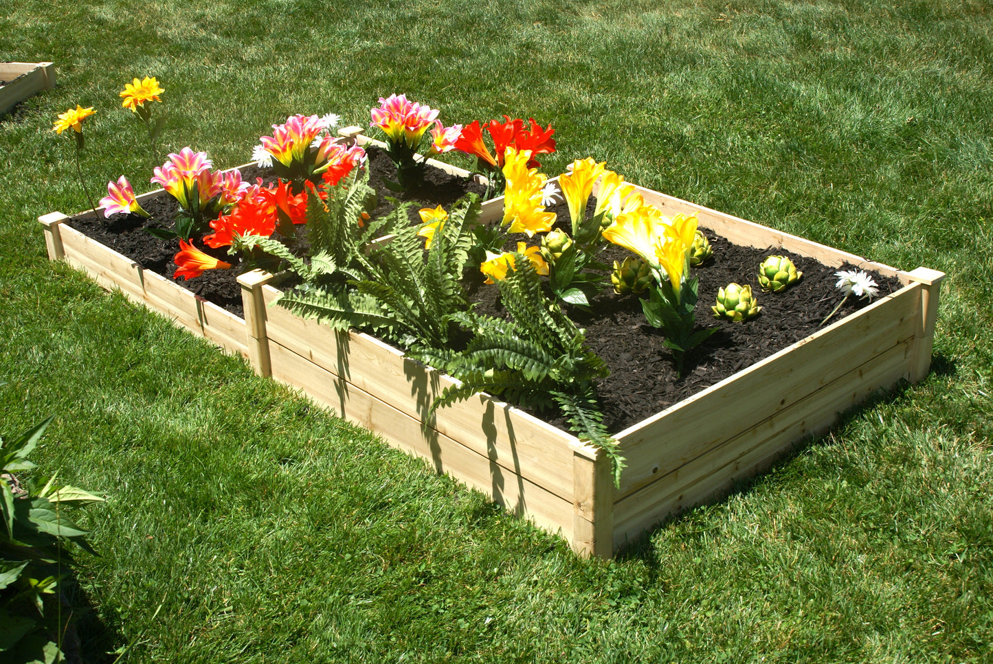 Riverstone EDEN Quick Assembly Raised Garden Bed - Spacious Gardening Delight (4FT x 8FT x 11IN