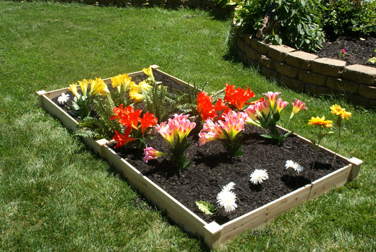 Quick Assembly Raised Garden Bed - 4x8x5.5 Inches RGB-485