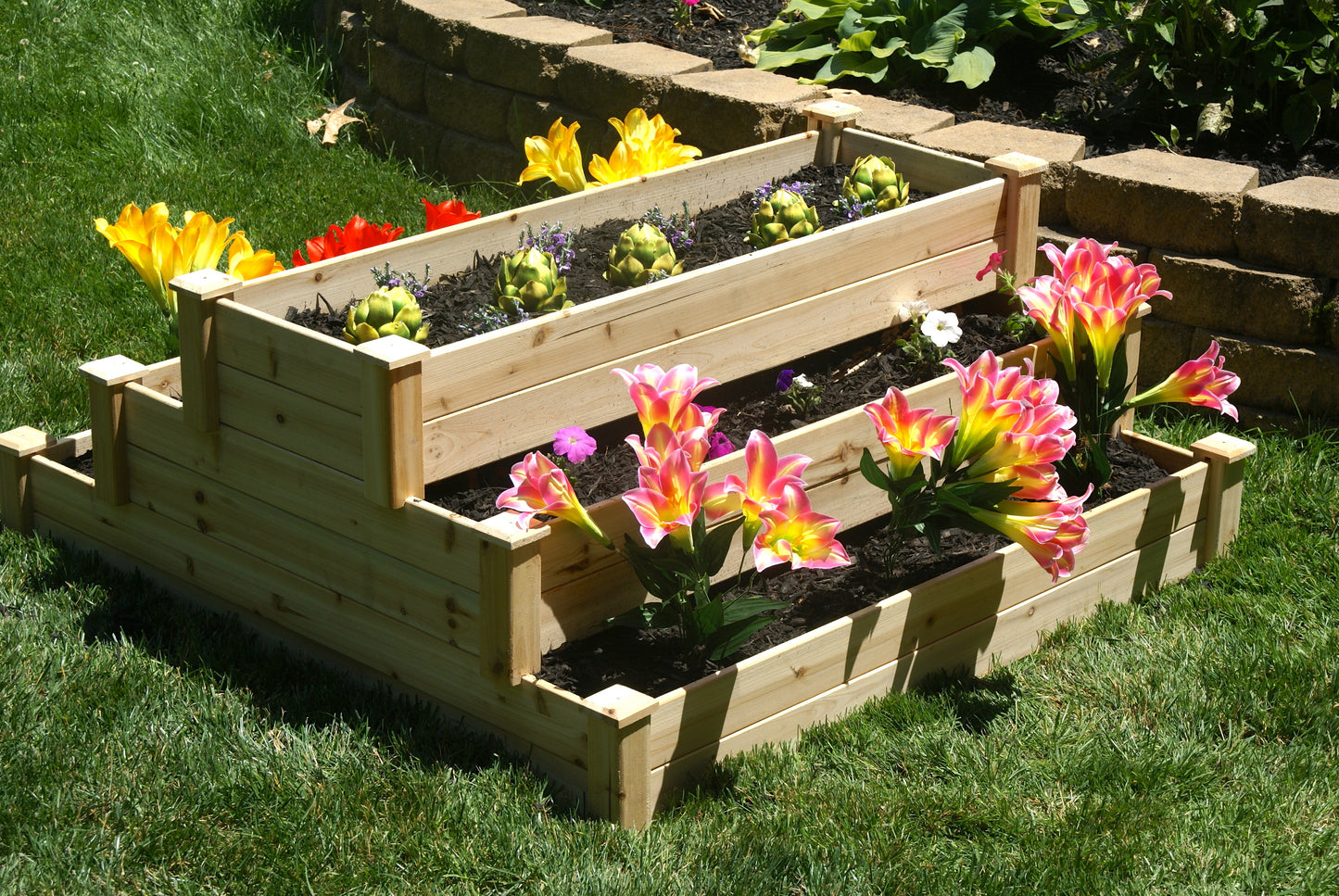 EDEN Waterfall / Pyramid Garden Bed Kit