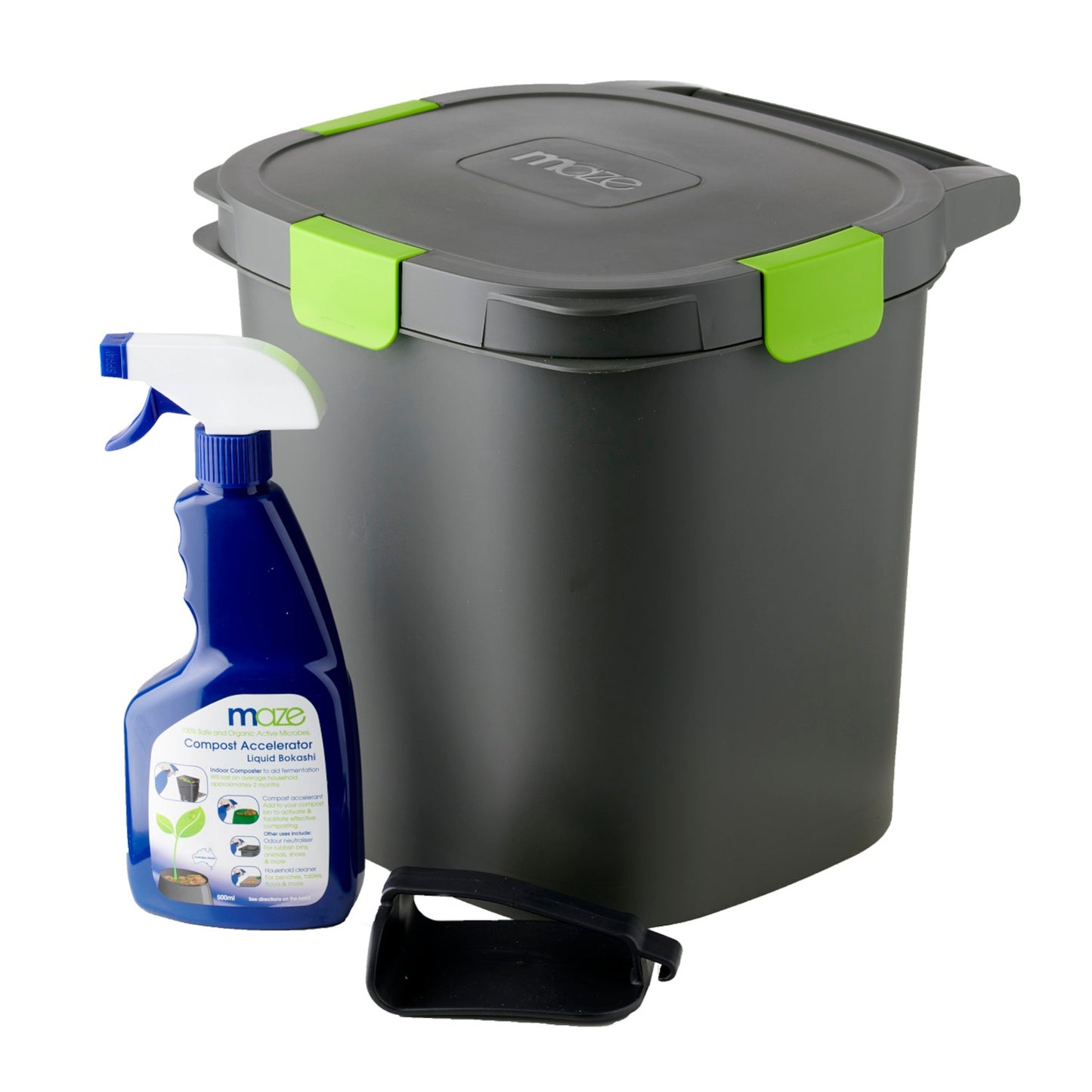 Maze 14 Liter Airtight Bokashi Composter Kit